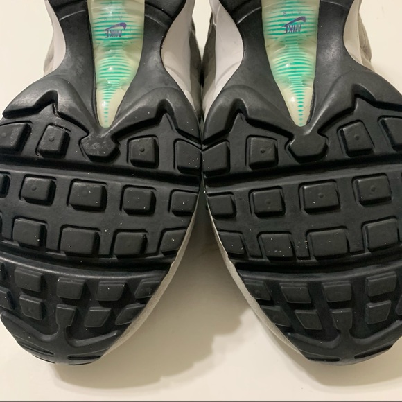 Nike Air Max 95 Grape Purple Grey Black Teal Mens Size 7 609048-030 Rare - Picture 10 of 13